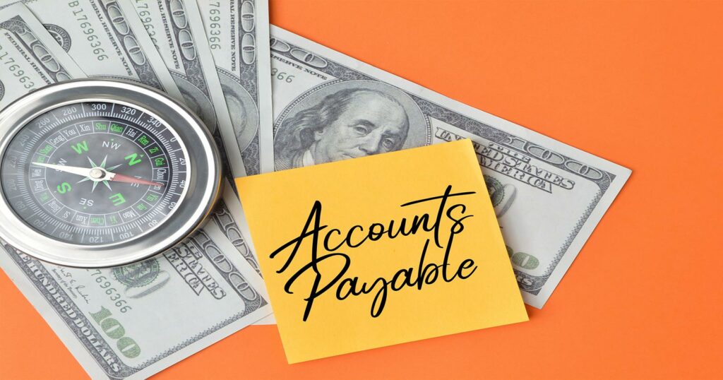 accounts payable sticky note