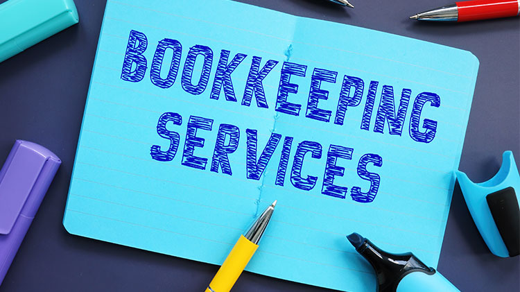 bookkeeping services notebook